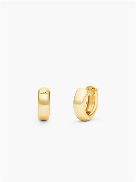 michael kors huggie earrings|Precious Metal.